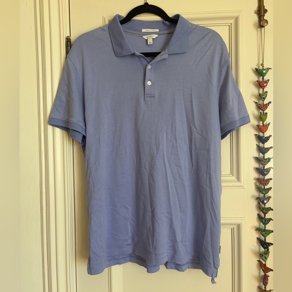 Men's Light Blue Polo Shirt